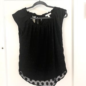 EUC LC by Lauren Conrad XS double layer blouse